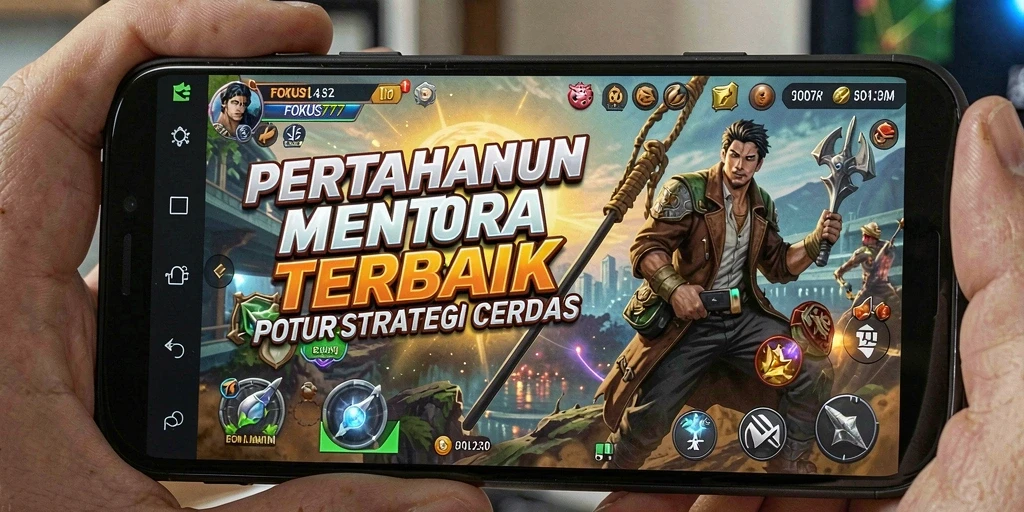 Tampilan seru pertahanan menara dalam FOKUS777.