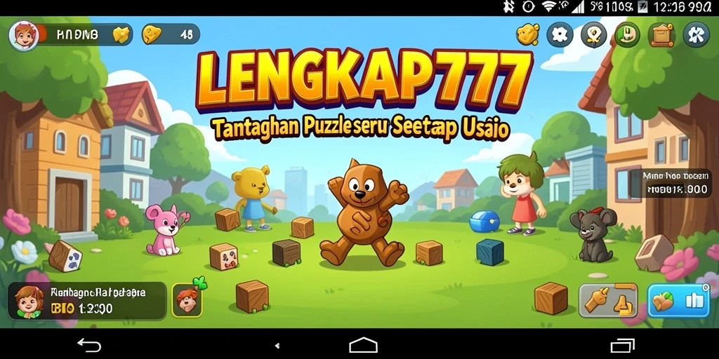 Gameplay seru LENGKAP777 yang menguji pikiran dan strategi.