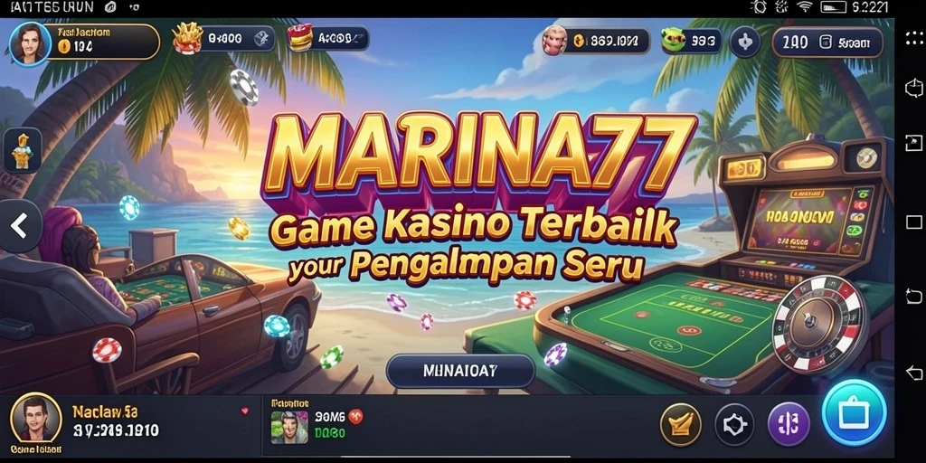 Tangkapan layar MARINA77 menampilkan gameplay Kasino yang menarik dan dinamis.