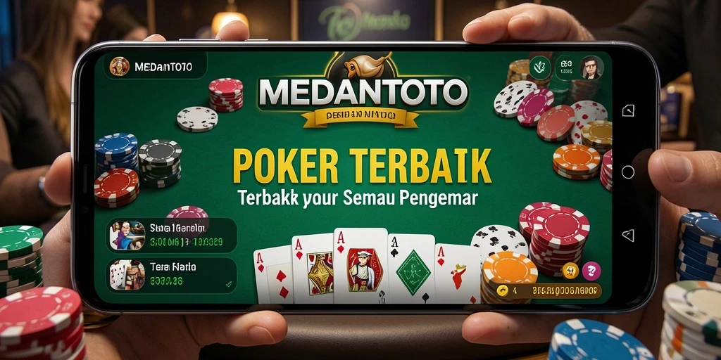 Gameplay seru MEDANTOTO yang menampilkan aksi poker yang mendebarkan.